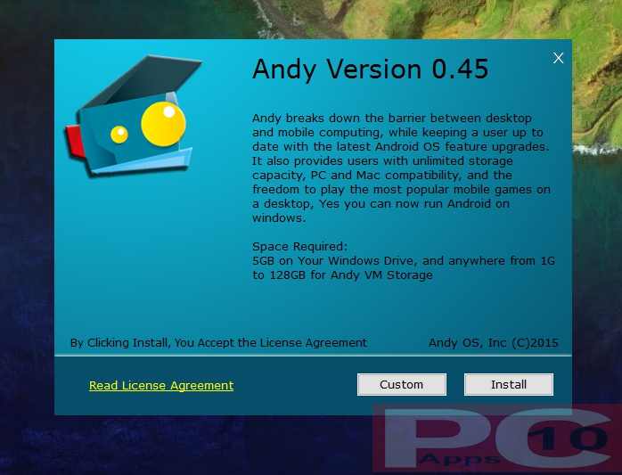 andy free download for windows 7 32 bit