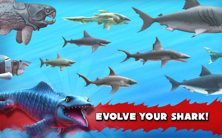 hungry shark evolution pc controls