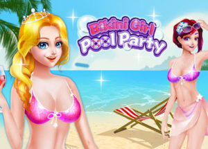 Bikini Girl Pool Party for Windows 10/ 8/ 7 or Mac